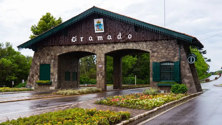 Gramado gastando pouco